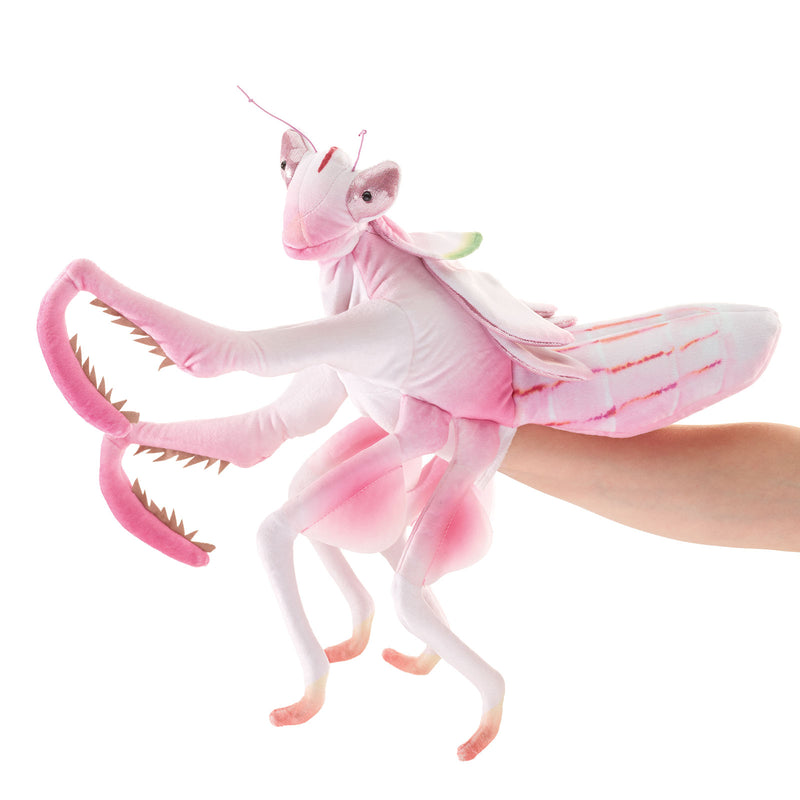 Orchid Mantis 5 finger Hand Puppet