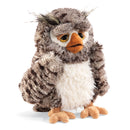 Owl, Wise Hand Puppet, New for 2025!  In Stock!