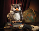 Owl, Wise Hand Puppet, New for 2025!  In Stock!