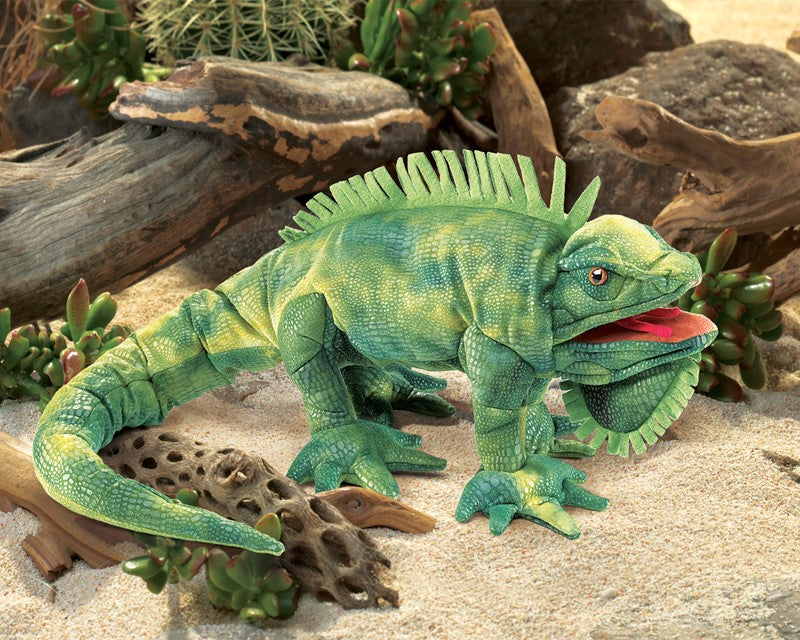 Iguana Hand Puppet, JUST ARRIVED!  ORDER NOW!