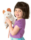 White Mouse Hand Puppet