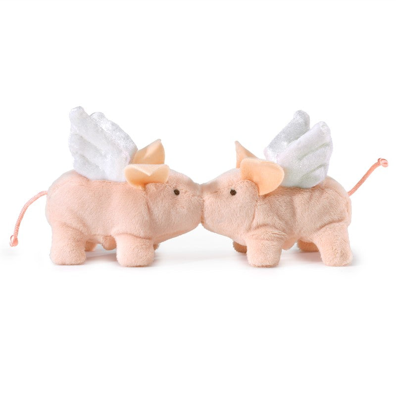 Mini Piglet with Wings and Magnetic nose Finger Puppet