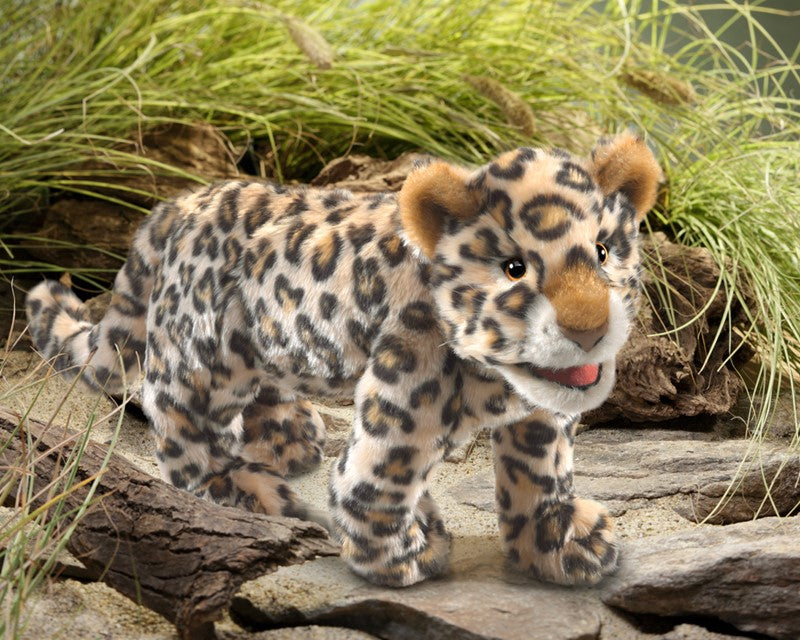 Leopard Cub Hand Puppet