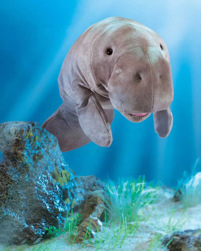 Manatee  aka Sea Cow Hand Puppet, Ships end of July!  Pre-Order!