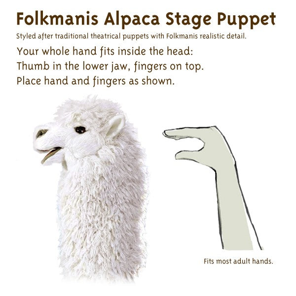 Alpaca Stage Puppet