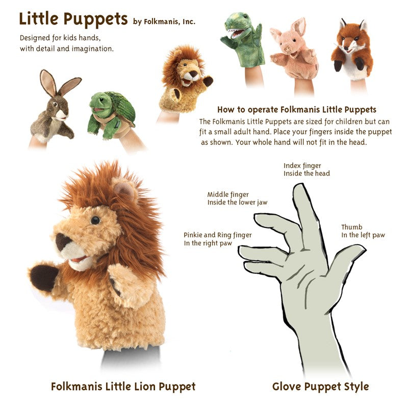 Little Lion  Child Size Puppet