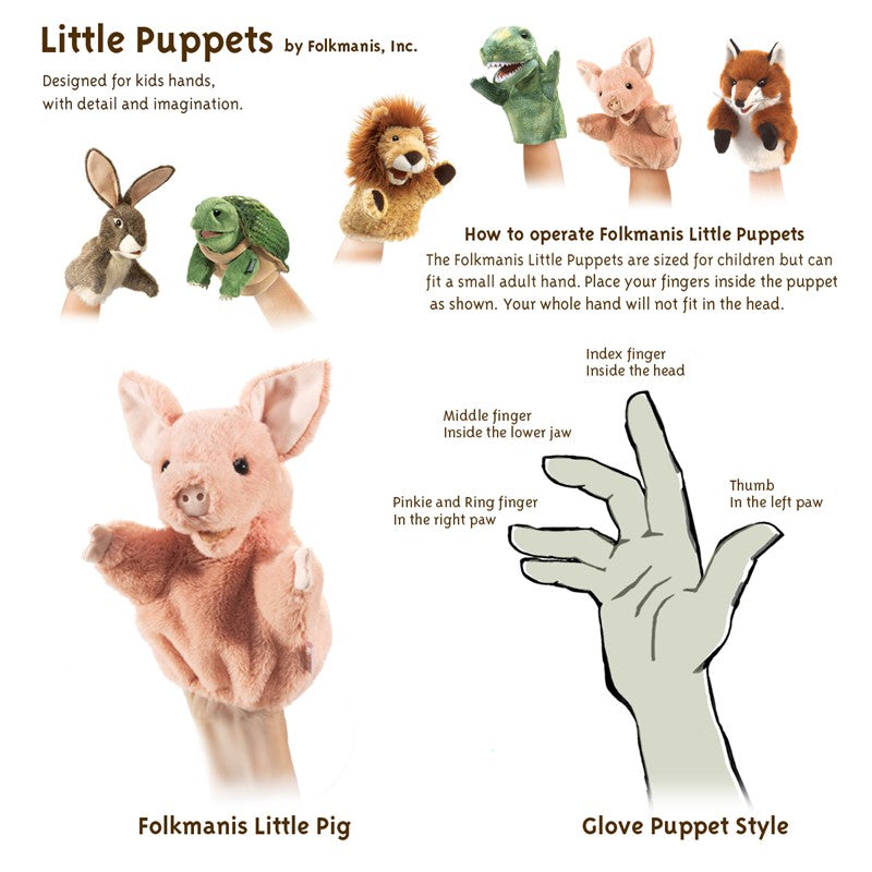 Little Pig Child Size Puppet