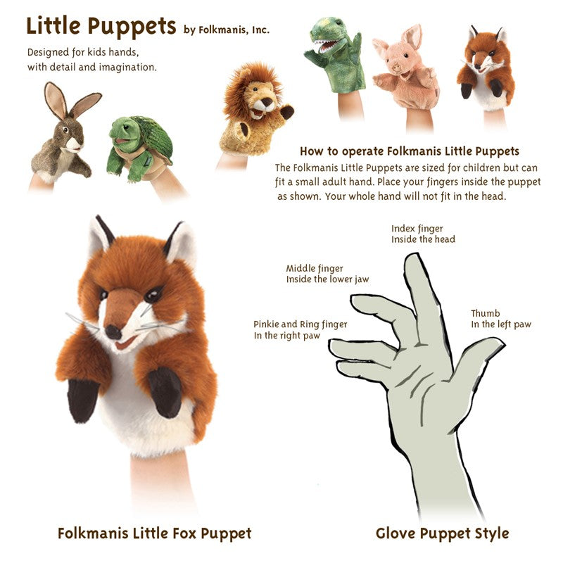 Little Fox Child Size Puppet