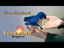 Mini Bluebird Finger Puppet