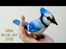 Mini Blue Jay Finger Puppet