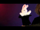 Rabbit in Hat Hand Puppet