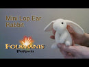 Mini Lop Eared Bunny Rabbit Finger Puppet