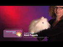 Angora Rabbit Hand Puppet