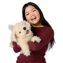 White Poodle Puppy Hand Puppet