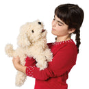 White Poodle Puppy Hand Puppet