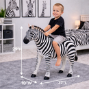 Zebra Animal Seat 37.44" L X 29.25" H