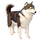 Husky Dog, Black/Beige, Hansatronics, 45"  L
