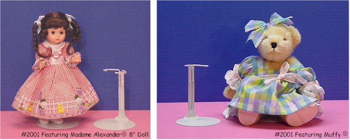 Adjustable Doll Stand for 8" dolls