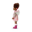 Zola,  14" Kindness Club Girl Doll, Dark Skin Tone, Brown Eyes, Black Hair!