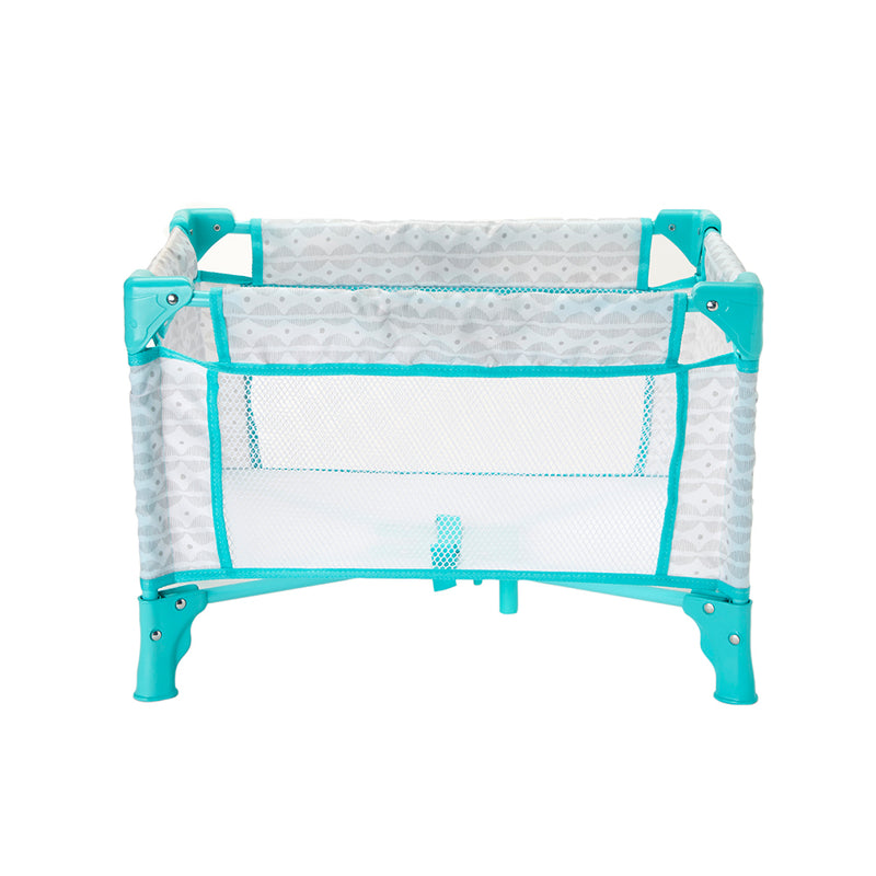 Pack and Play Crib, Soft Gray (includes storage bag), for up to 18" Dolls!  IN STOCK!