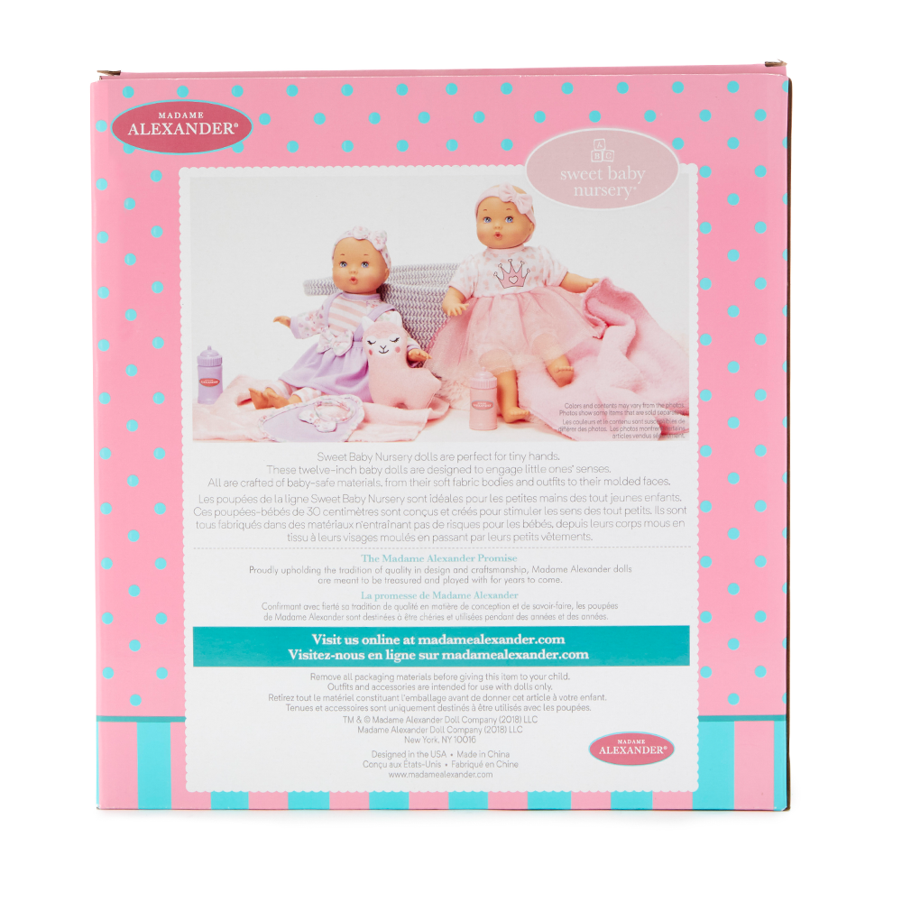 Madame alexander sweet baby nursery sales