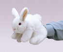 Rabbit, White Bunny Hand Puppet