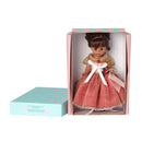 Golden Holiday Celebration, Dark Skin, Brown Eyes, Brunette!   In Stock!