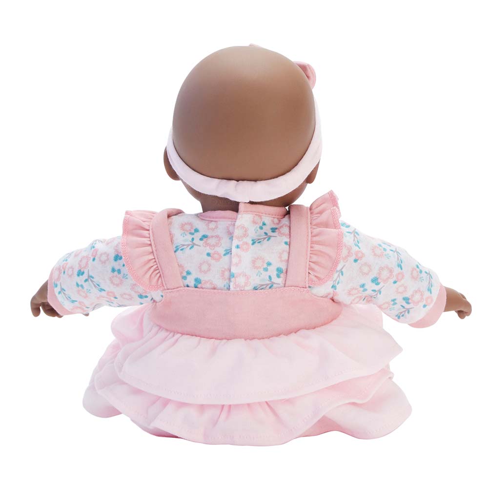 Madame Alexander Baby Cuddles Pink Floral -Dark Skin Tone Doll Madame Alexander Baby Cuddles Pink Floral -Dark Skin Tone Doll