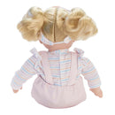 My Little Girl Rainbow Overalls, Light Skin Tone, Blonde, Blue Eyes, Blonde Hair!