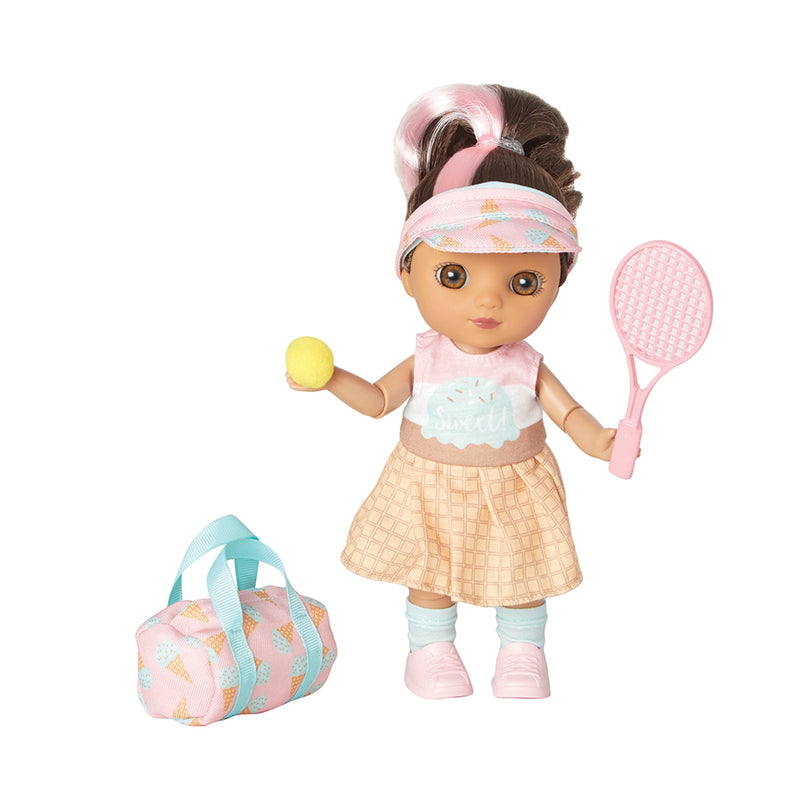 It's All Me!® - Tennis + Ice Cream Medium Skin Tone/Brown Eyes/Brunette Hair!