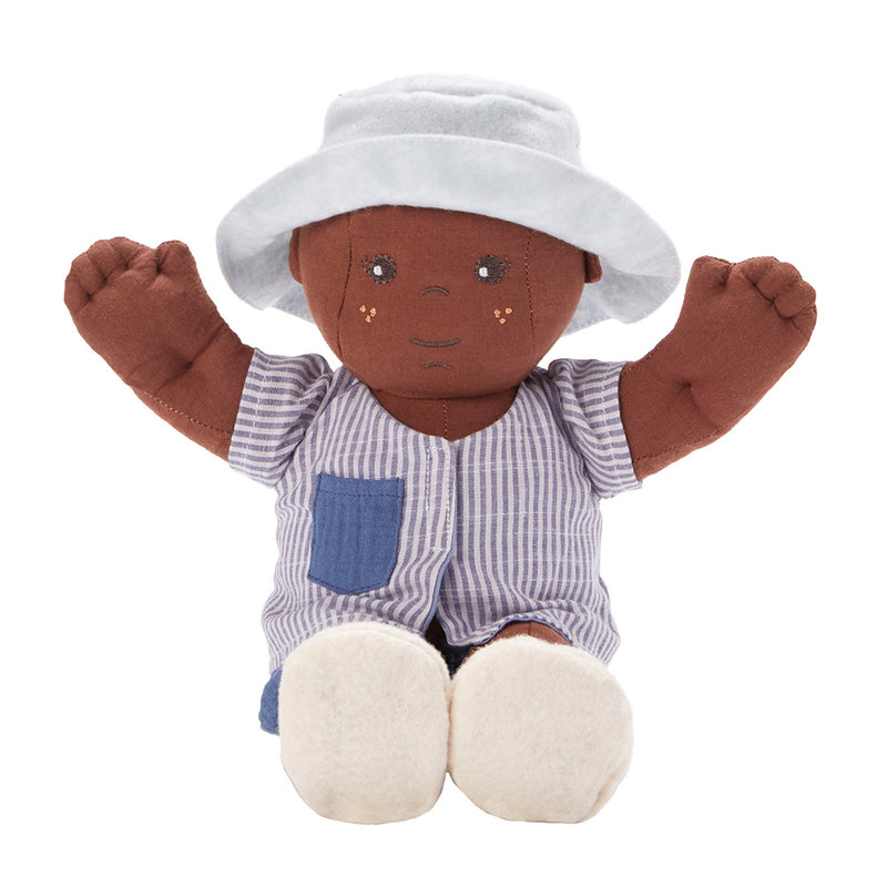 Baby Alex Cloth Doll Dark Skin Tone, Ecco-Friendly, 2023 Centennial Celebration, In Stock!