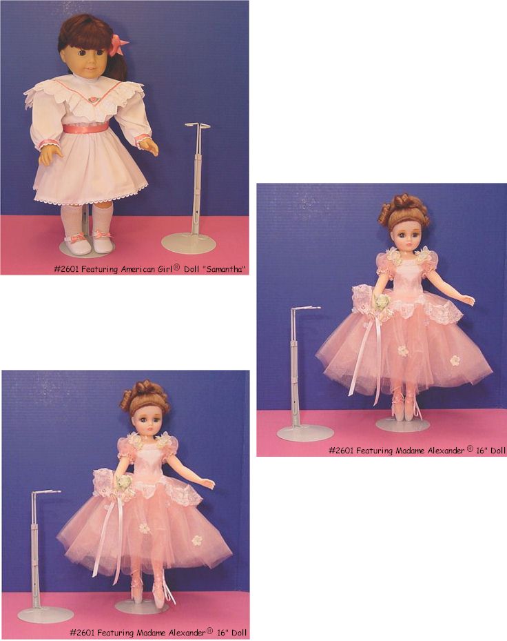 Adjustable Doll Stand for 16" and 18" Dolls