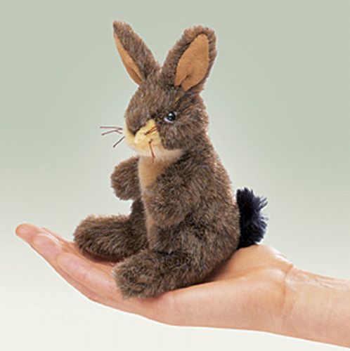 Mini Rabbit, Jack Rabbit Finger Puppet