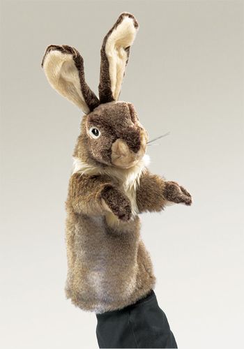 Rabbit, Bunny, Stage Puppet