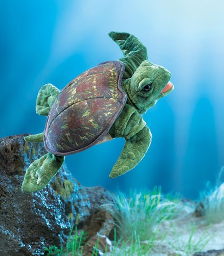 Turtle, Sea Hand Puppet