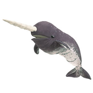 Norwhal (Unicorn of the Sea) Hand Puppet