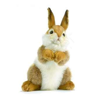 Baby Bunny Rabbit, Caramel 12" H