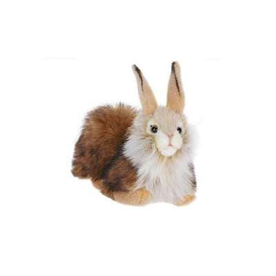 Bunny Rabbit Brown/White 10" L