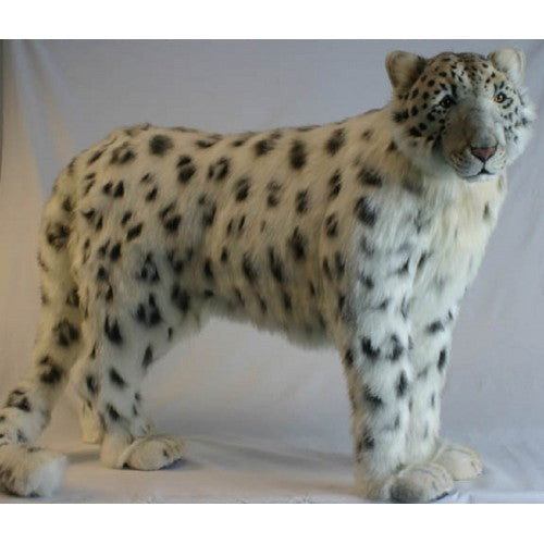 Leopard, Snow, Standing, Life Size, Ride On