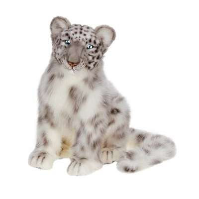 Snow Leopard Cub 17" L, Endangered Animal
