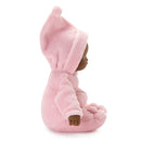 My First Baby Powder Pink, Dark Skin Tone, Painted Brown Eyes!