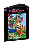 Coloring Book, Stained Glass, Happy Easter