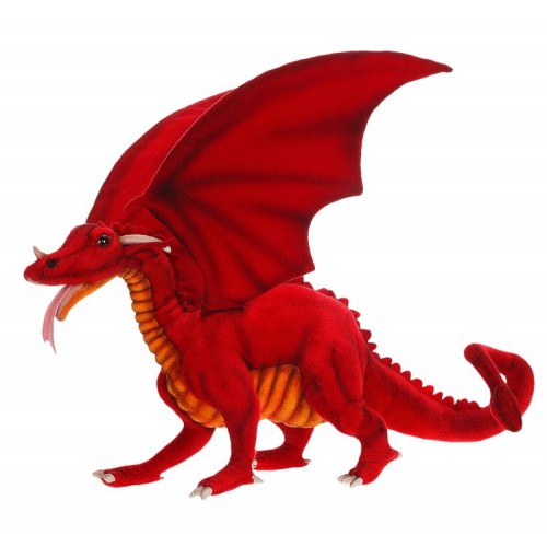 Great Dragon, Red, 15" Tall