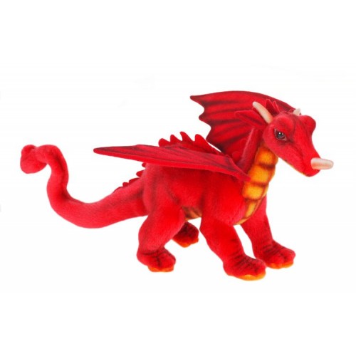 Great Dragon, (Mini), Red, 12" Long