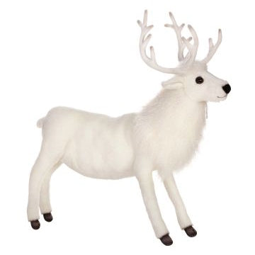 Reindeer White 20" H