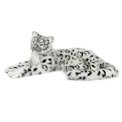SNOW LEOPARD  LAYING LIFE SIZE  63''L, Endangered Animal