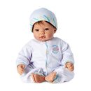 Munchkin Baby, Light Skin Tone, Blue Eyes, Brown Hair