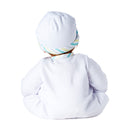 Munchkin, Light Skin Tone, Strawberry Blonde Hair, Blue Eyes!