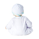 Beautiful Baby,  Light Skin Tone, Black Hair, Brown Set Eyes!