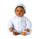 Baby Face, Newborn Nursery, Medium Skin, Brown Eyes and Hair!